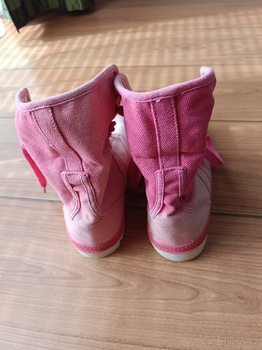 Kotníkové tenisky plátěné 38 - 4