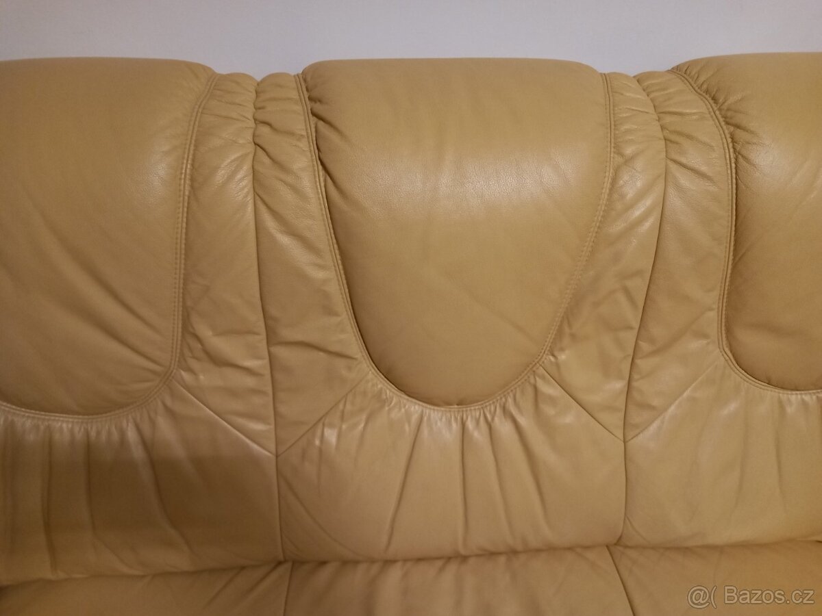 Kožená sedací souprava 3+2+1 - 4