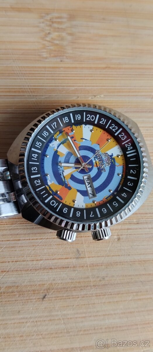 Hodinky Orient Revival World Map - 4