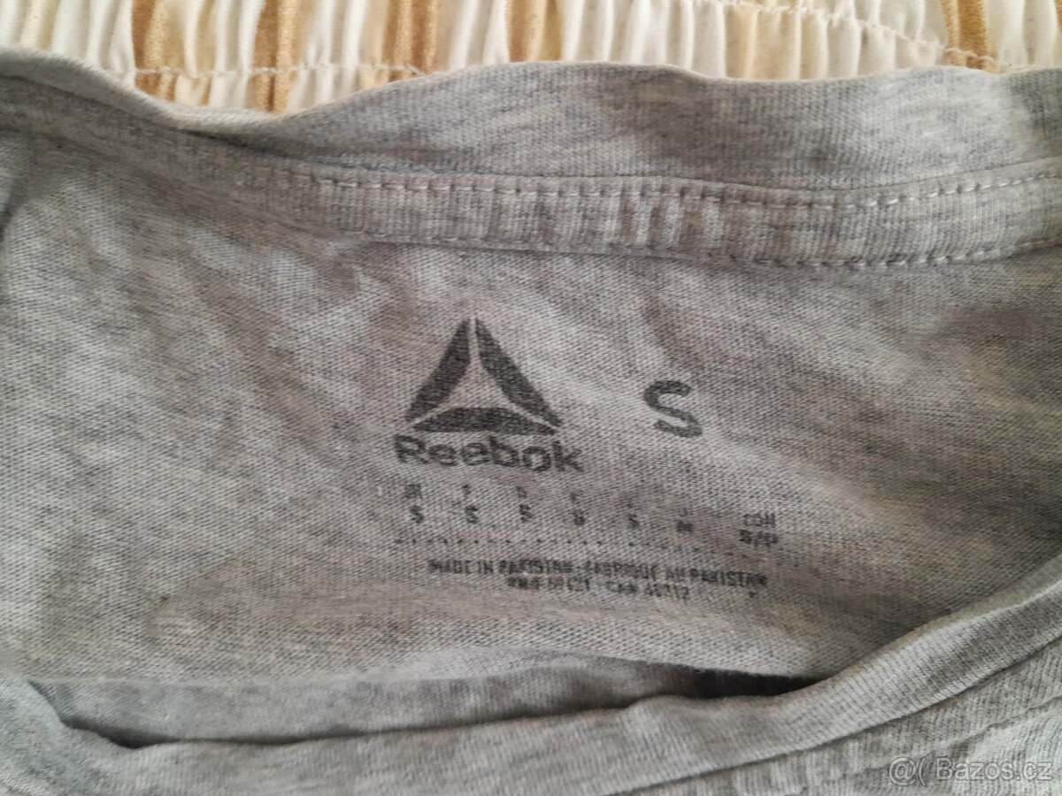 REEBOK ŠEDÉ TRIKO S IHNED K PRODEJI - 4