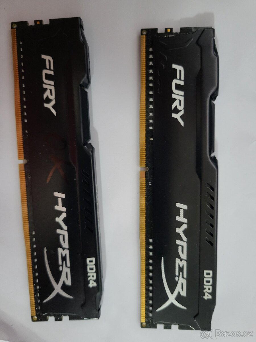 Kingston Hyper X Fury - 2x4 GB DDR4 PC 3200 - 4