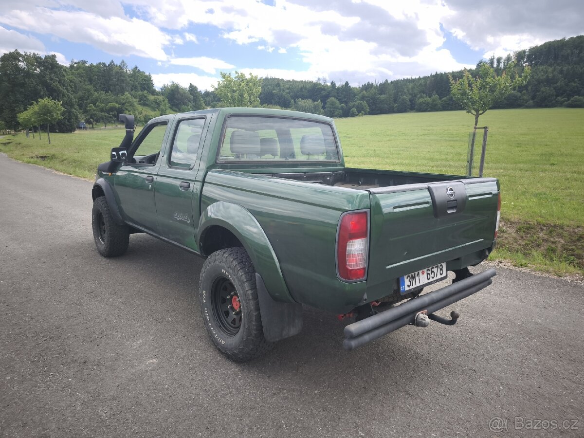 Nissan navara d22 double cab, lift kit , pick up, 2.5td