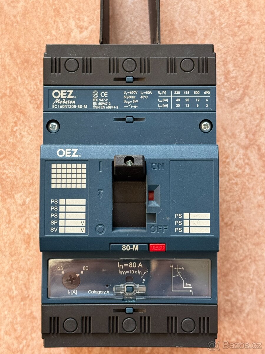 Jistič OEZ MODEION BC160NT305-80-M Více kusů k dispozici - 4