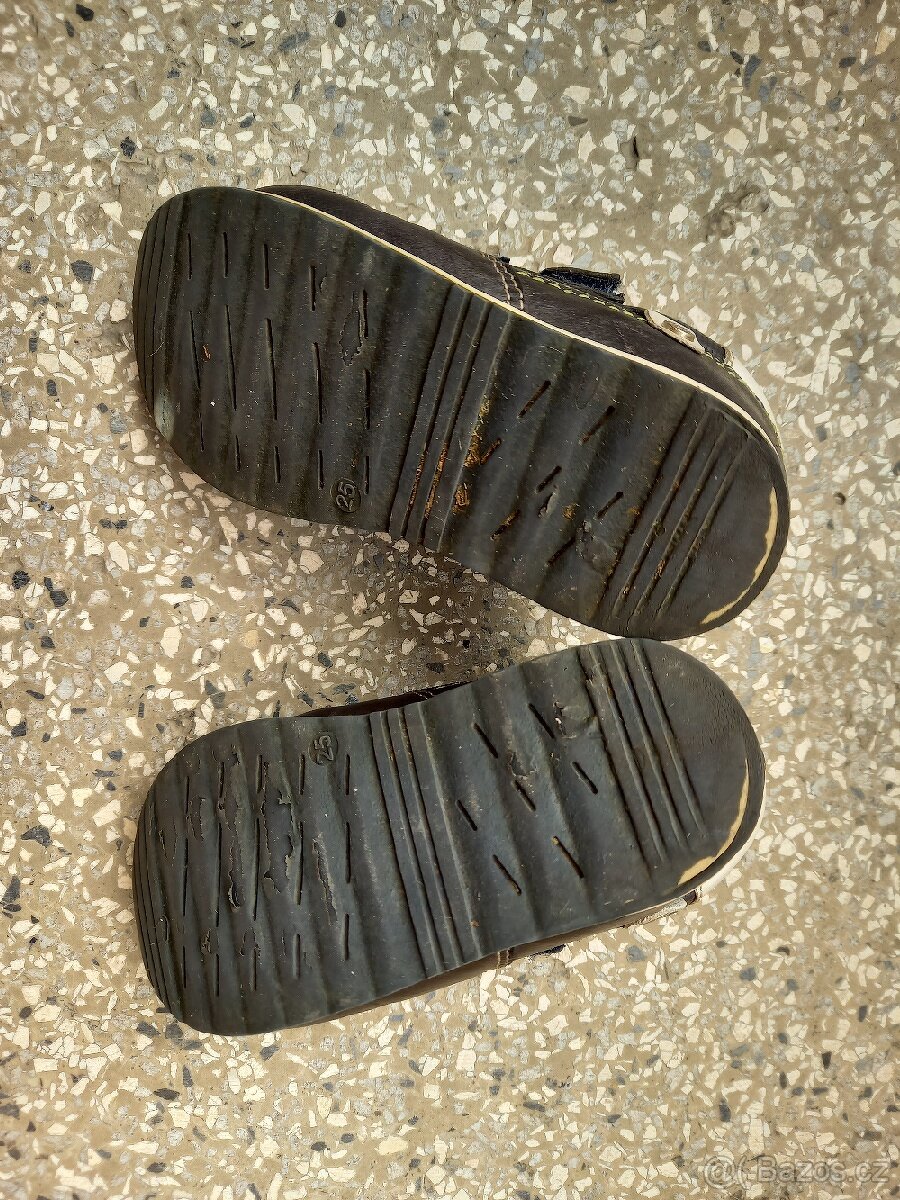 Chlapecké celoroční kožené boty Lasocki 25 - 4