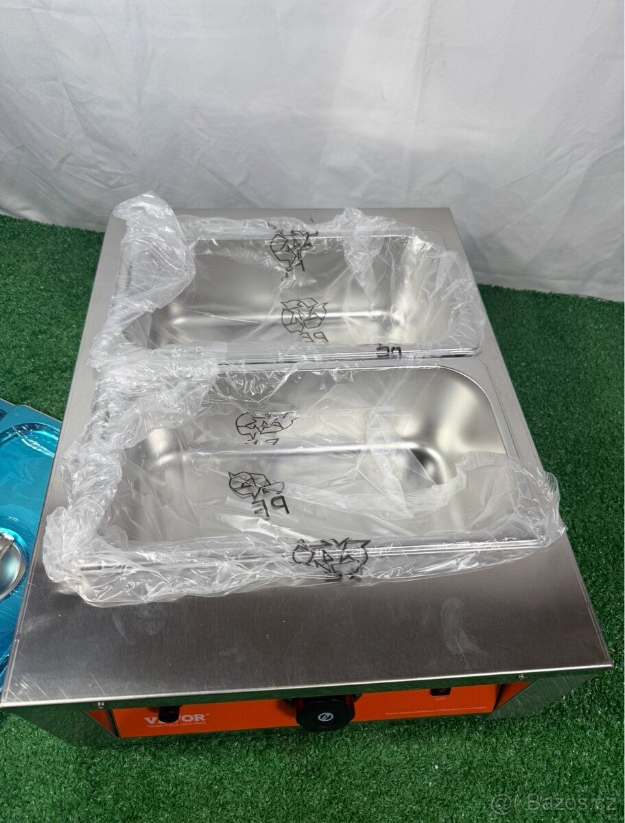 Nový stroj na temperování čokolády 2 nádrže 3,3L - 4