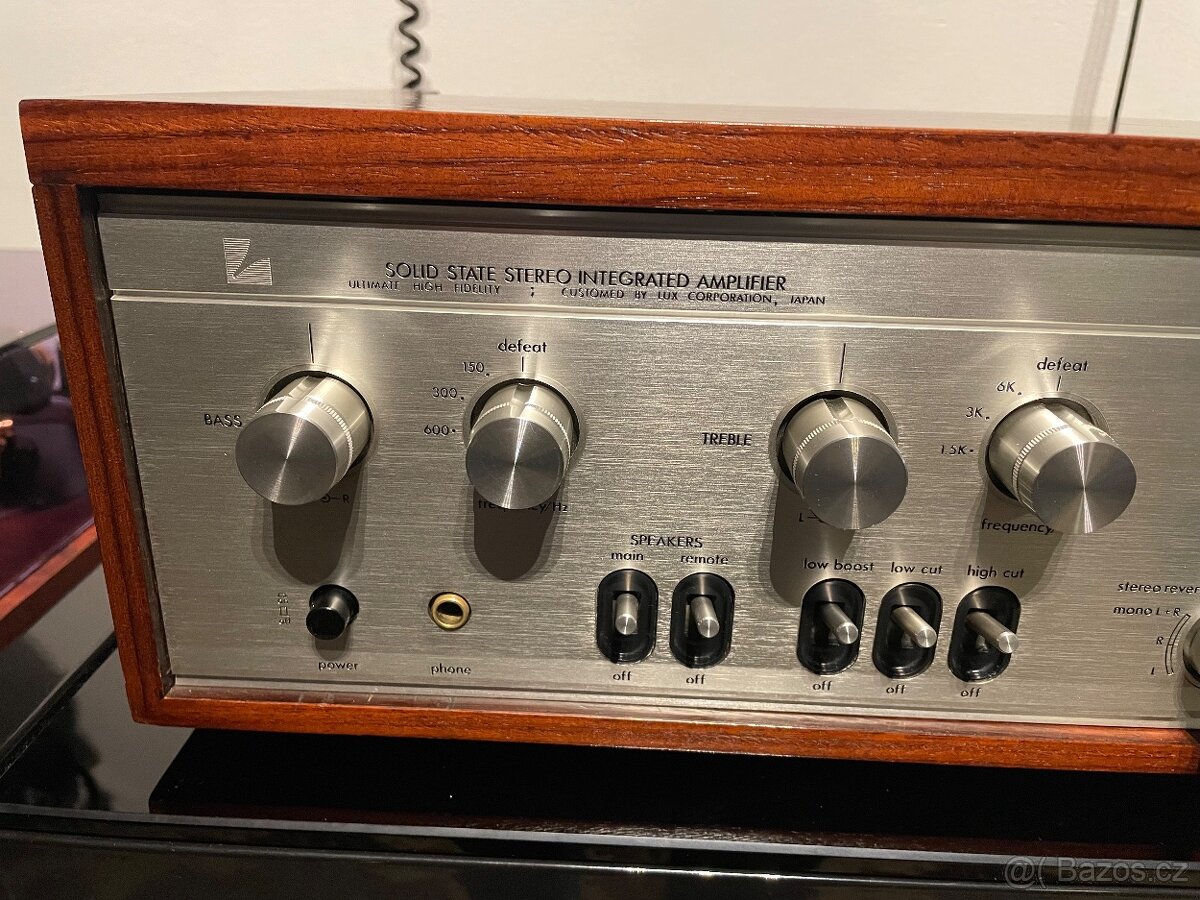 integrovaný zesilovač LUXMAN L-505V - 4