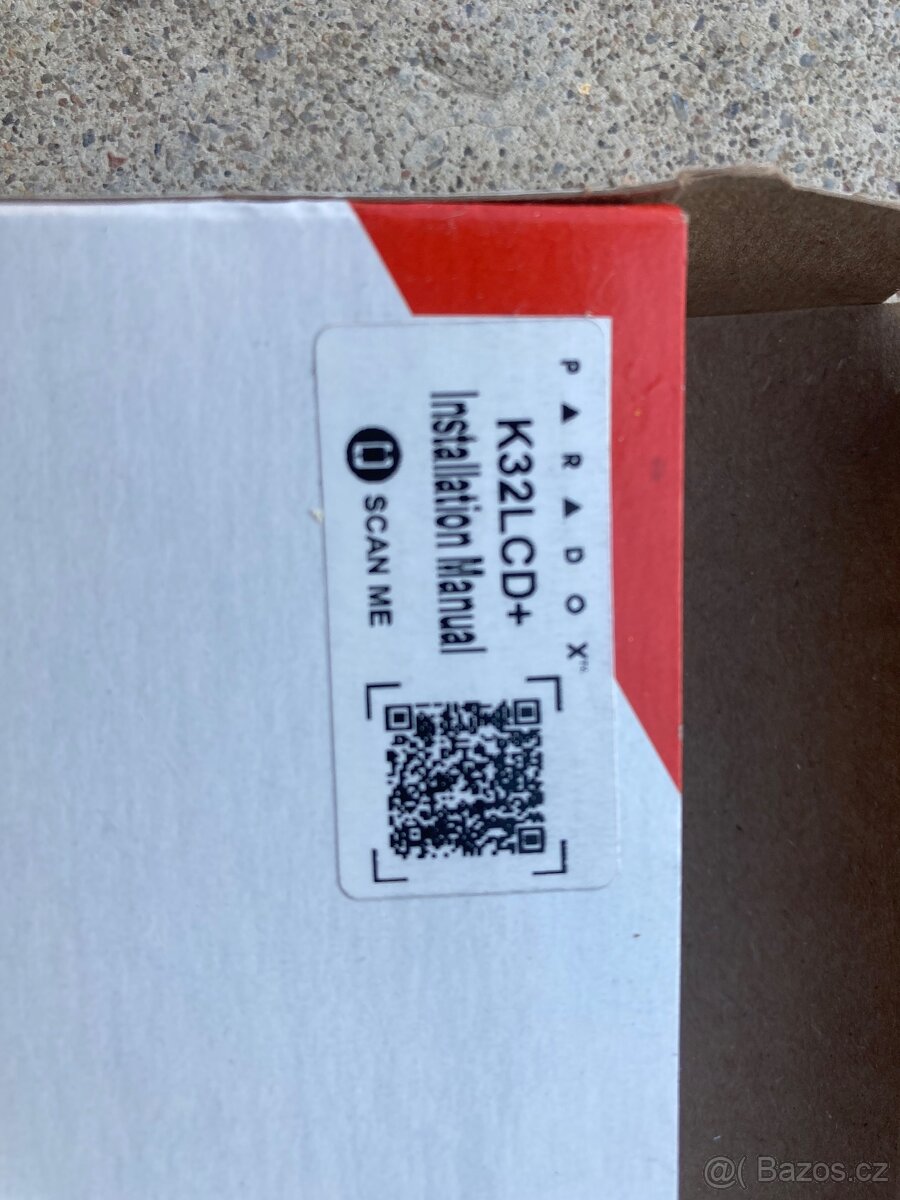 Paradox K32LCD+ textová LCD klávesnice - 4