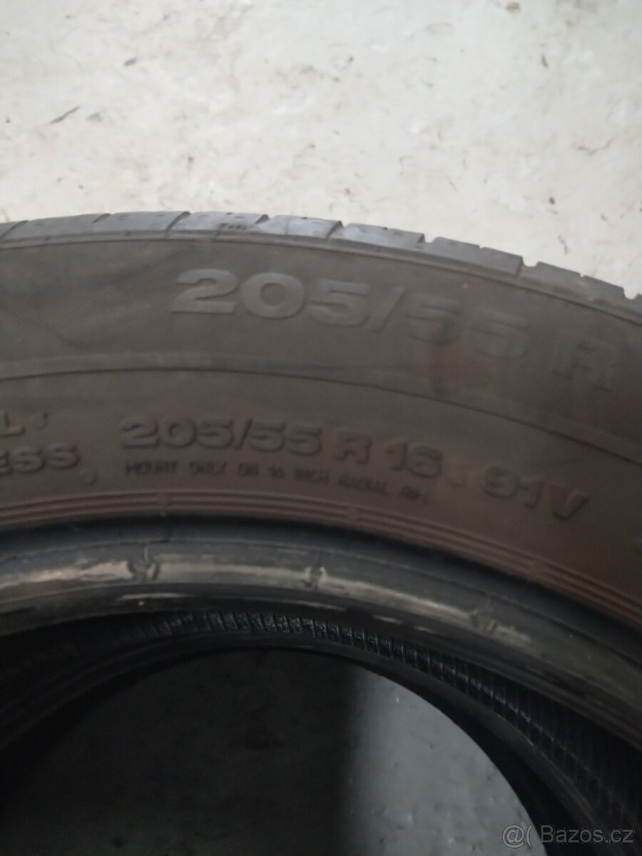 2x letní pneu CONTINENTAL, 205/55 R16. - 4