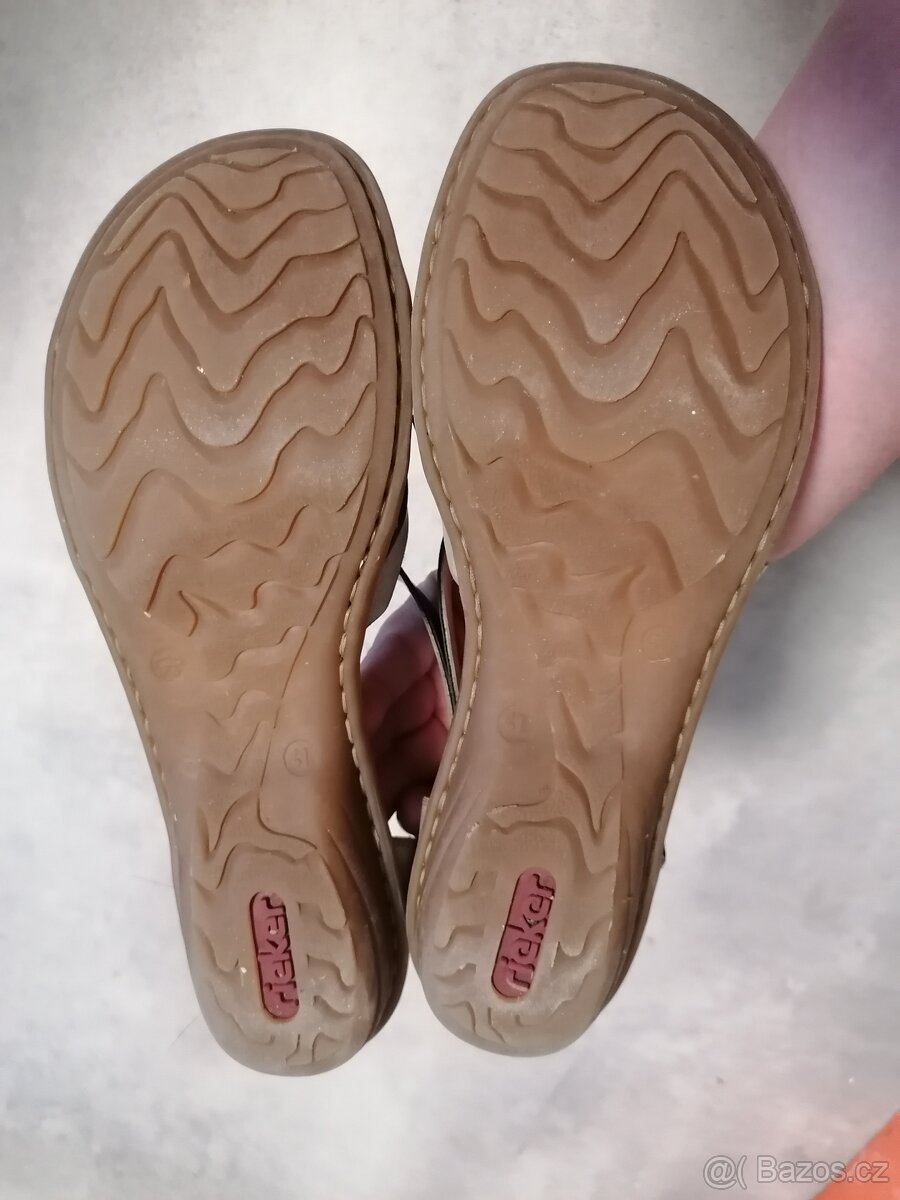 Dámské sandálky Rieker, vel. 41 - 4