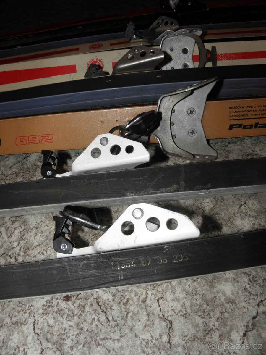 Běžky - starší běžky s vázáním 75 - 4