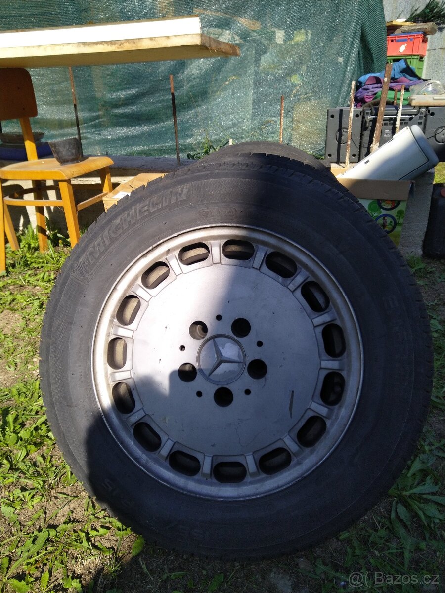 Prodám Al kola na MB 124 s Micheliny 4ks - 4