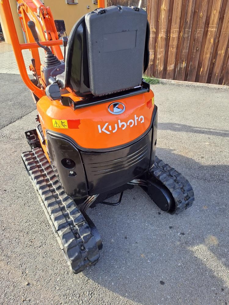 Minibagr Kubota U10-3, rv 2015 - 4