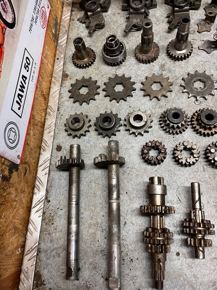 Díly do převodovky Jawa pionýr/mustang - 4