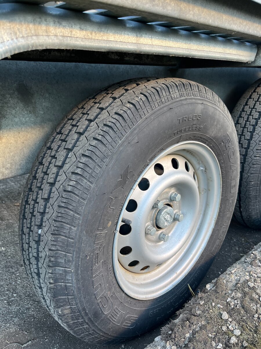 Niewadow 2700kg 455cm, přívěs, podval, autopřepravník - 4