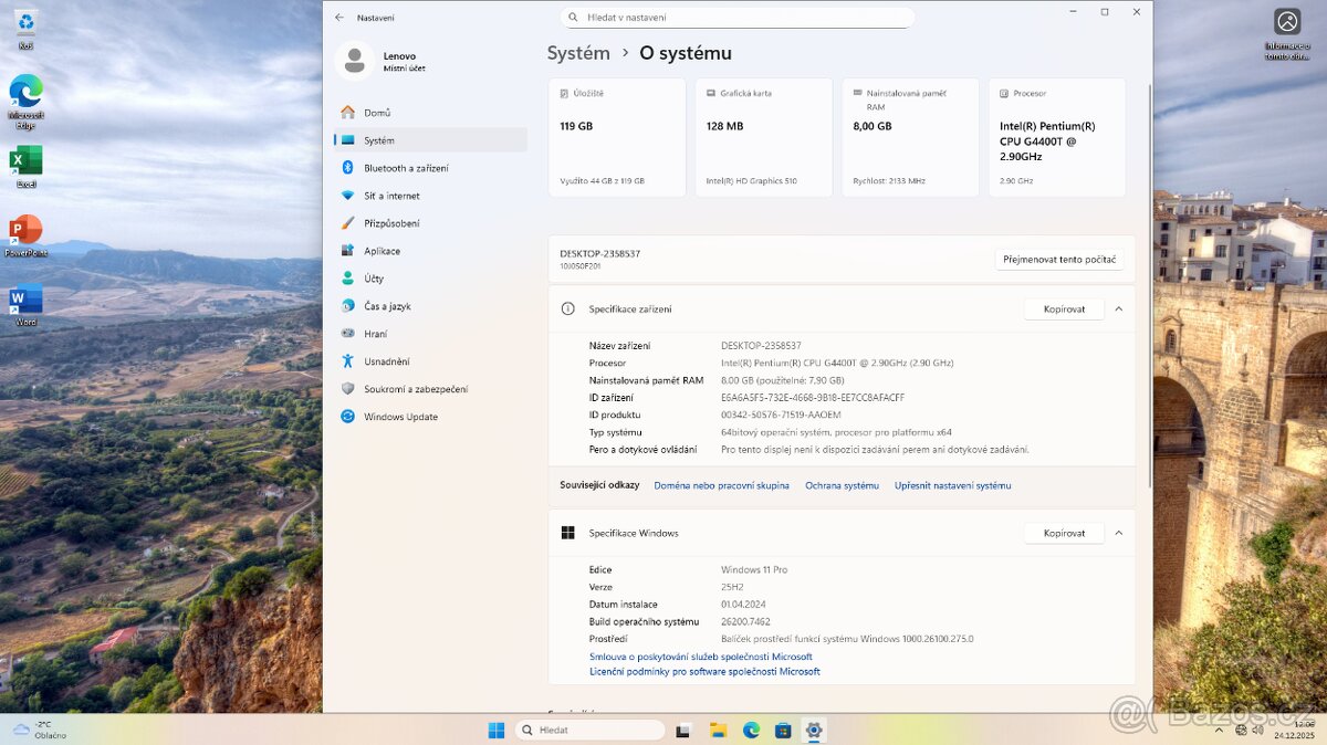 Lenovo M700 Tiny – 8GB/M.2 128GB/Win11 + Office - 4