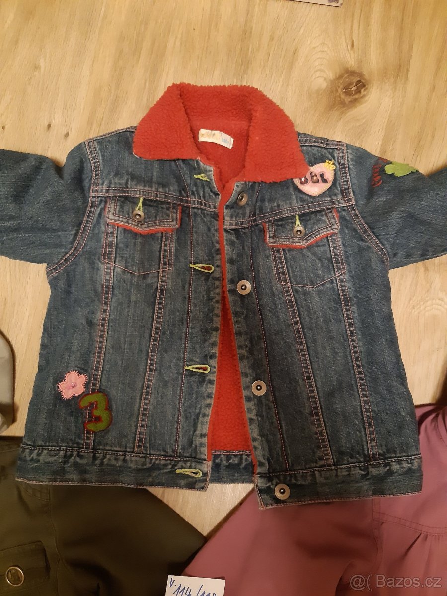 Zimní dívčí bunda,vesta - 4