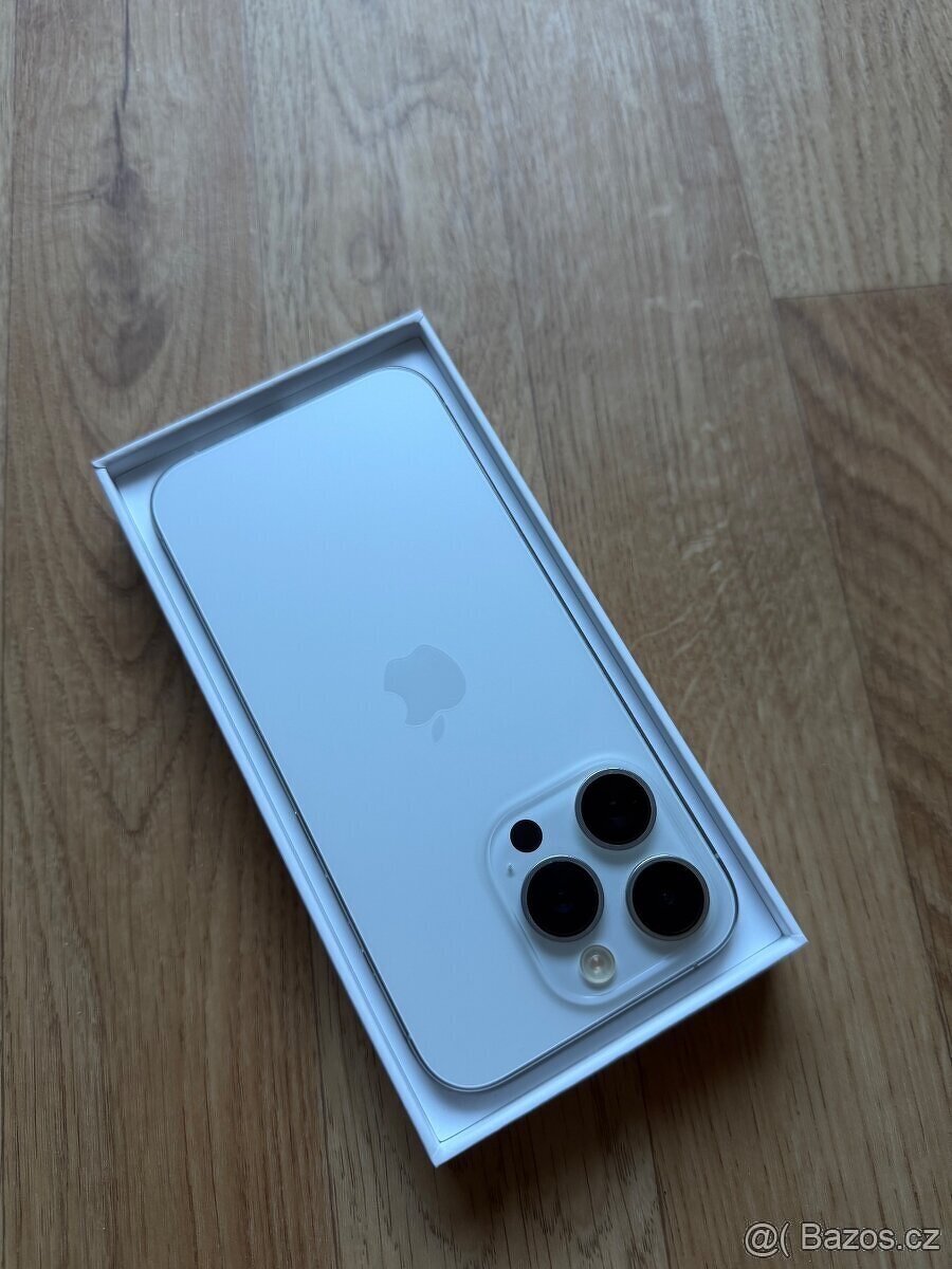 Apple iPhone 15 Pro 128GB bílý - 4
