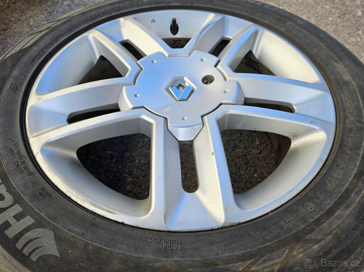 Alu kola originál Renault 17" – 5x108 - 4