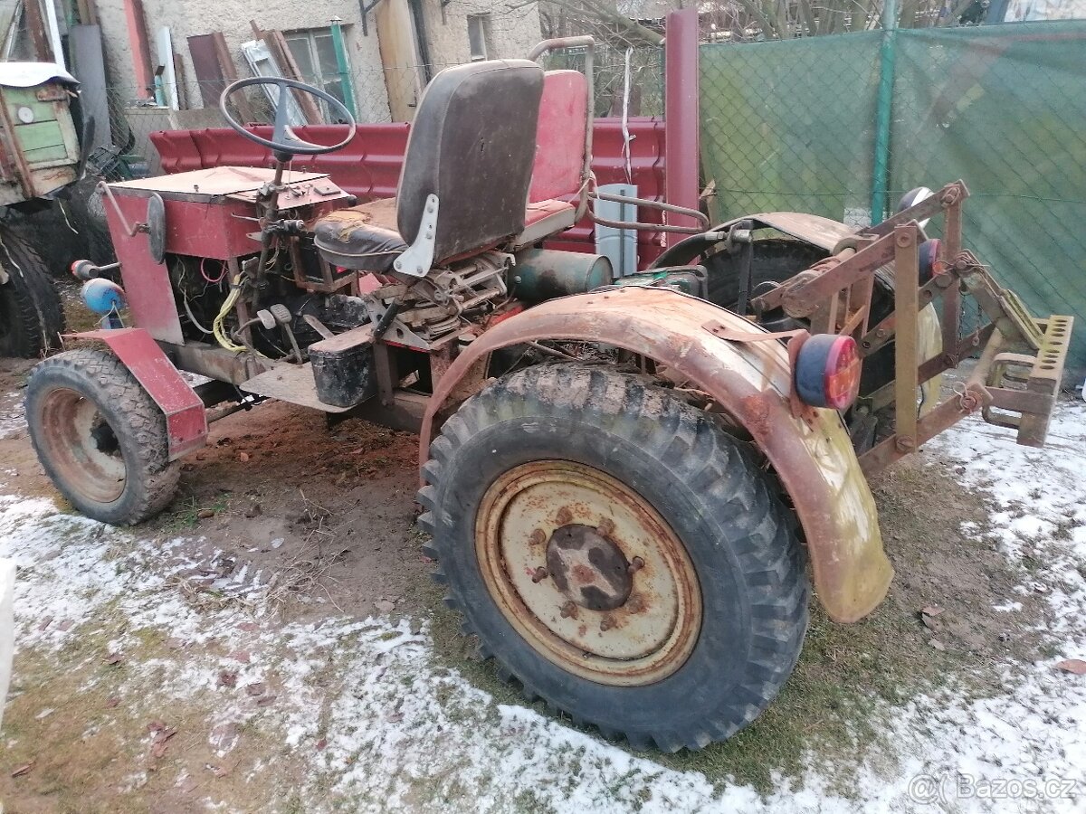 Traktor domácí výroby - 4