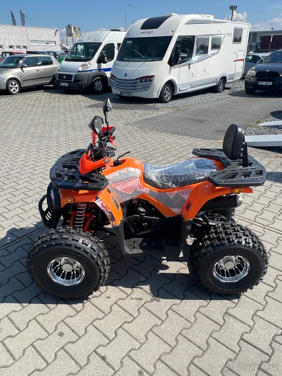 Dětská čtyřkolka Piranha Transformer 125cc 3G8 - oranžová