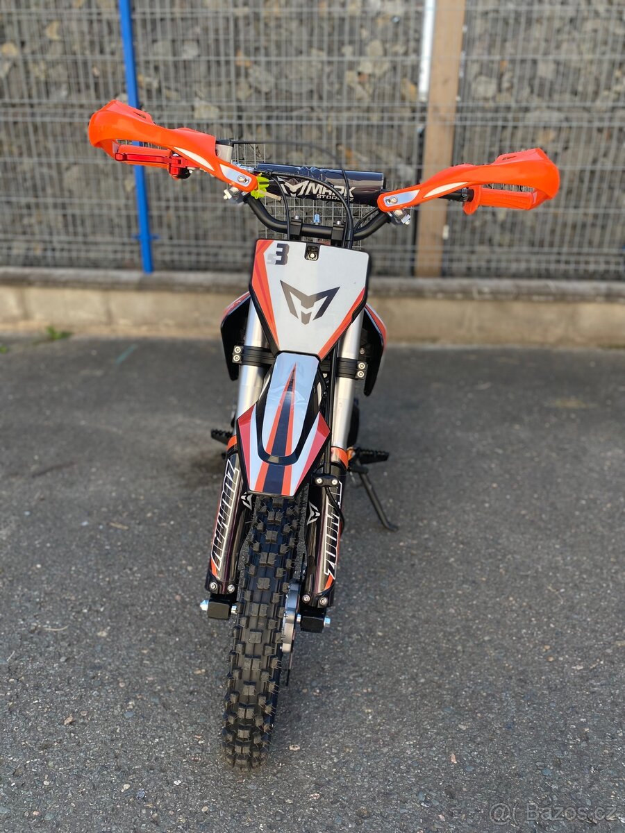 Pitbike Zuumav S3 125cc 14/12 - oranžová