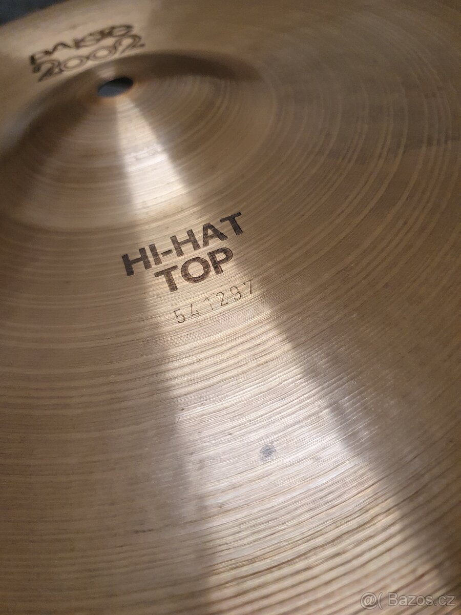 hi-hat 14" Paiste 2002 Black Label 70s - 4
