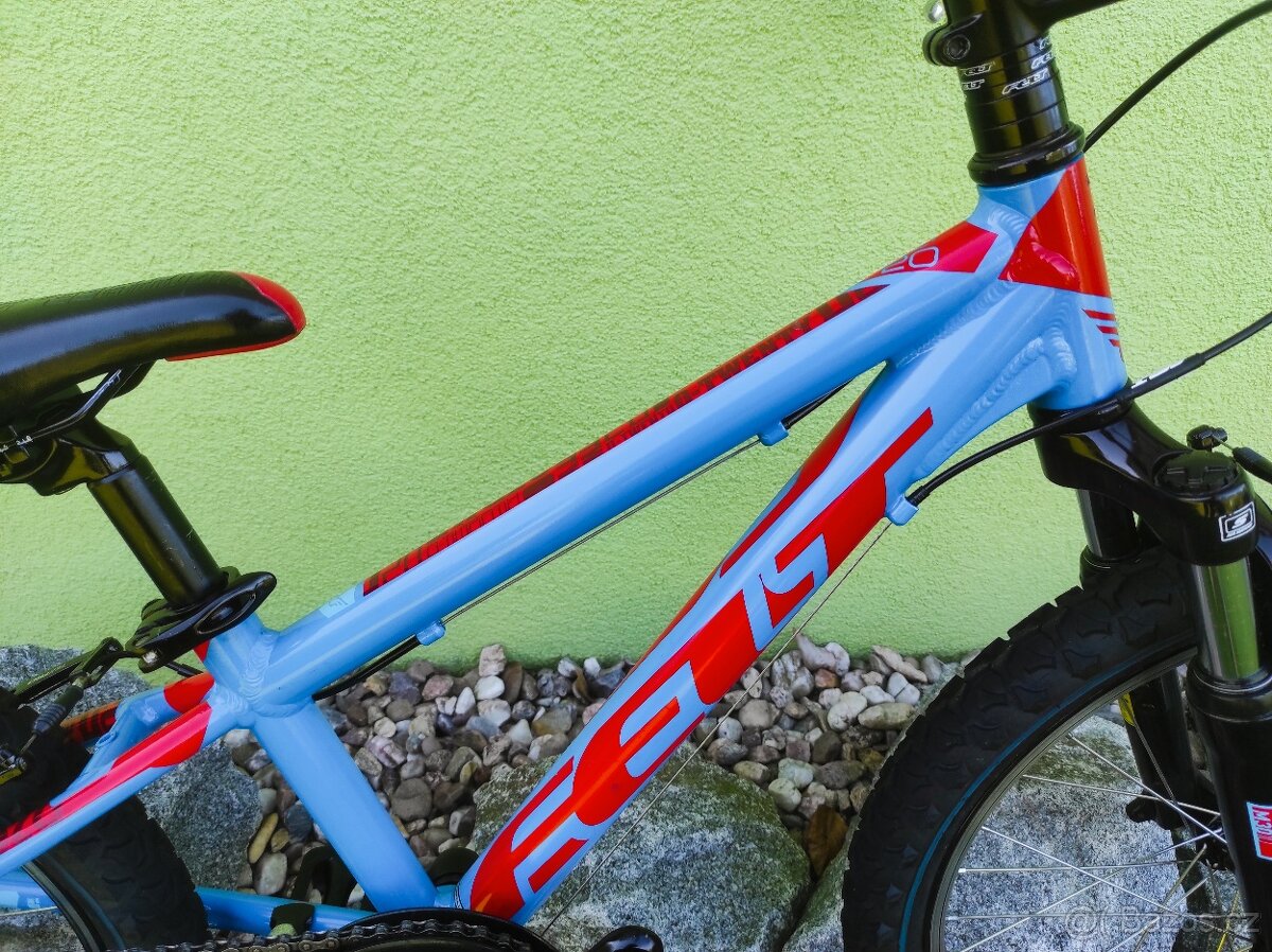 Značkové dětské kolo Felt 20" (modrá/červená) - 4