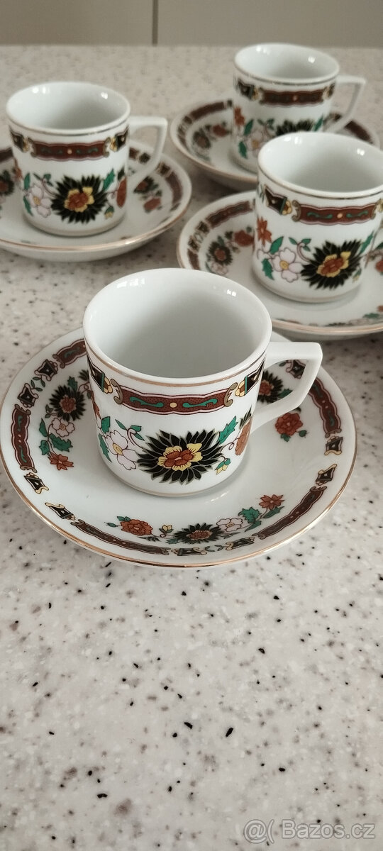 PORCELÁNOVÝ SERVIS s květinami - MADE IN CHINA - 4