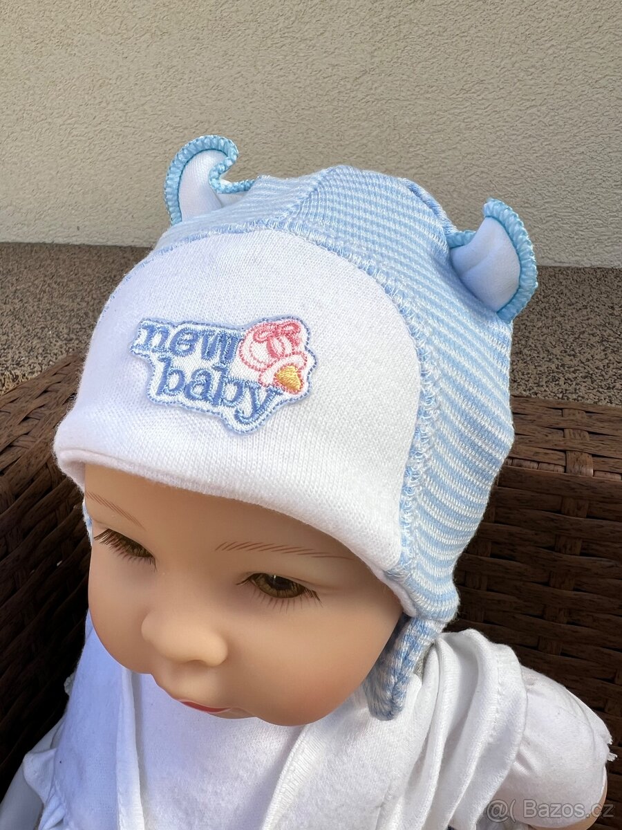 Čepičky pro miminka - 4