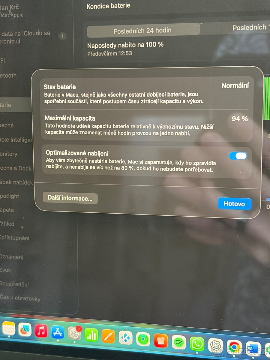 Macbook Air M1 8/256 GB Space Grey - 4