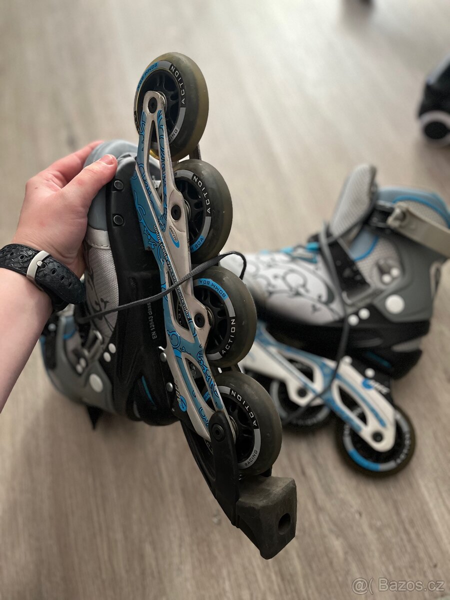 Kolečkové brusle, velikost 37 - 4