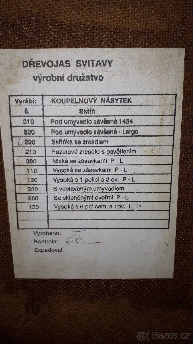 Koupelnový nábytek - 4