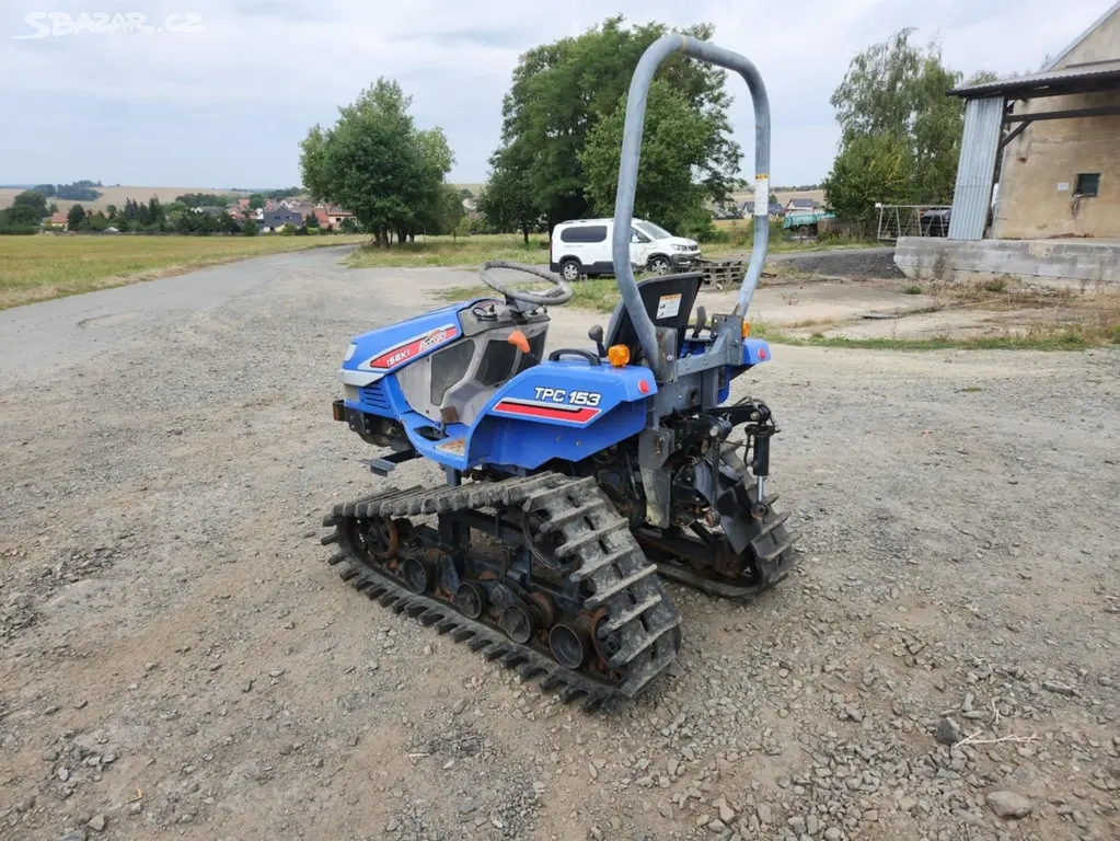 JAPONSKÝ PÁSOVÝ MALOTRAKTOR ISEKI TPC15 - 4