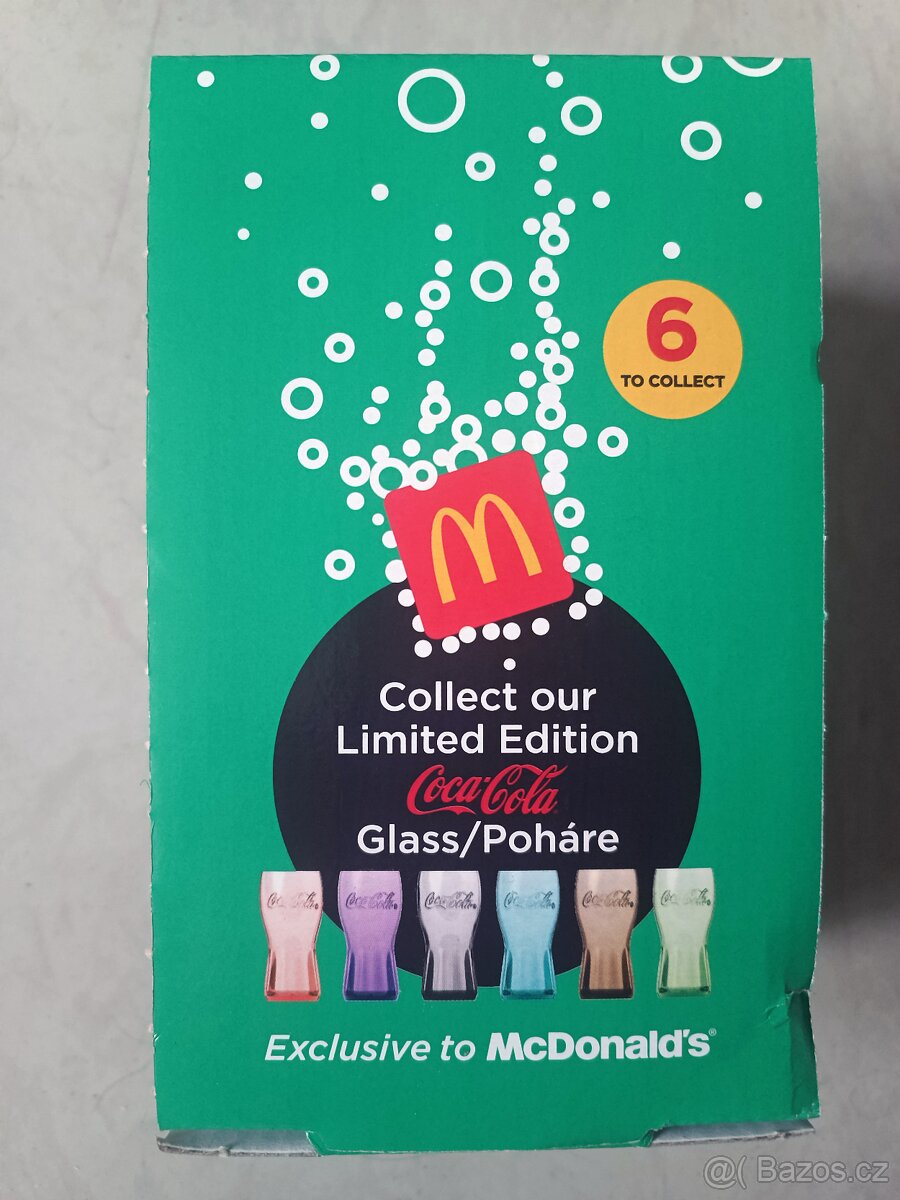 McDonald's sklenice - kolekce 2020 - zelené - 4