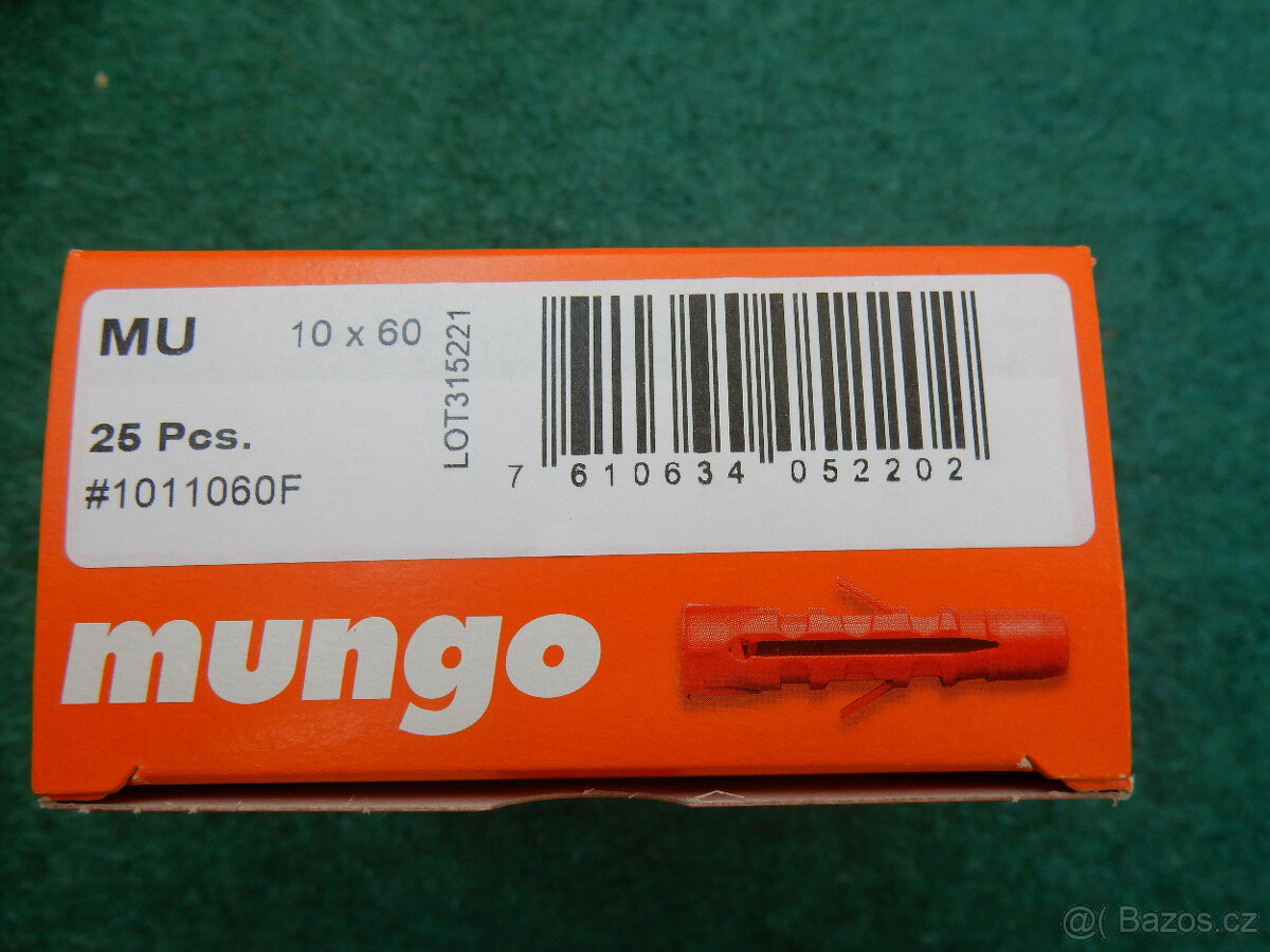 Mungo hmoždinky Mu nylon 10x60 - 4
