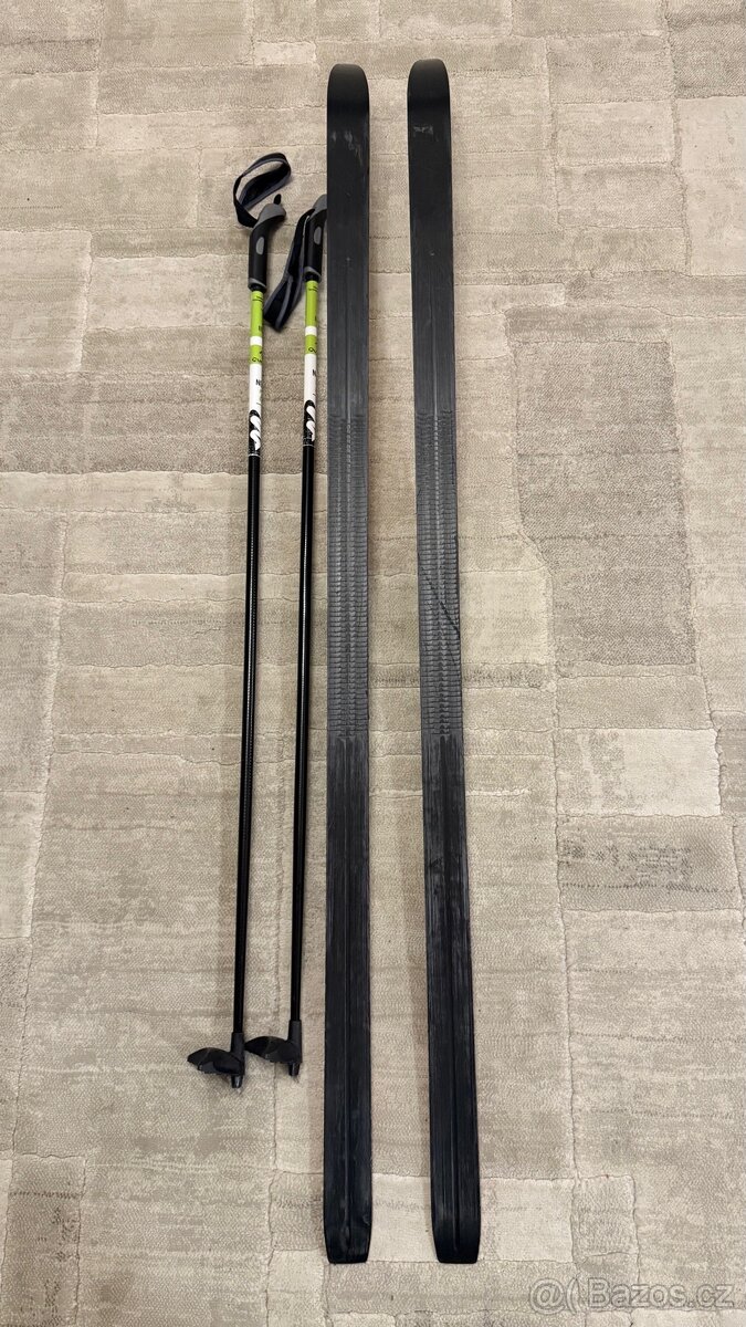 Běžky dětské 150cm + hůlky 115cm + boty - 4