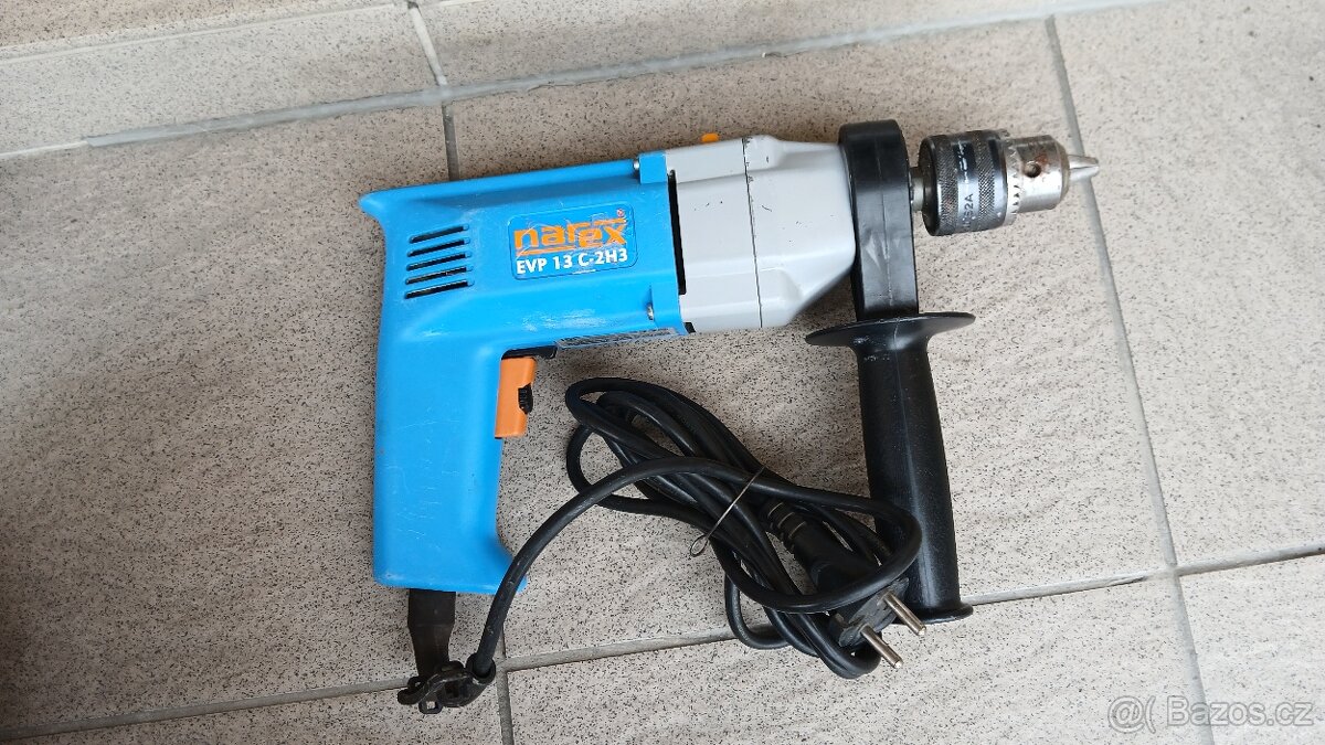 Dvourychlostní příklepová vrtačka Narex - 4