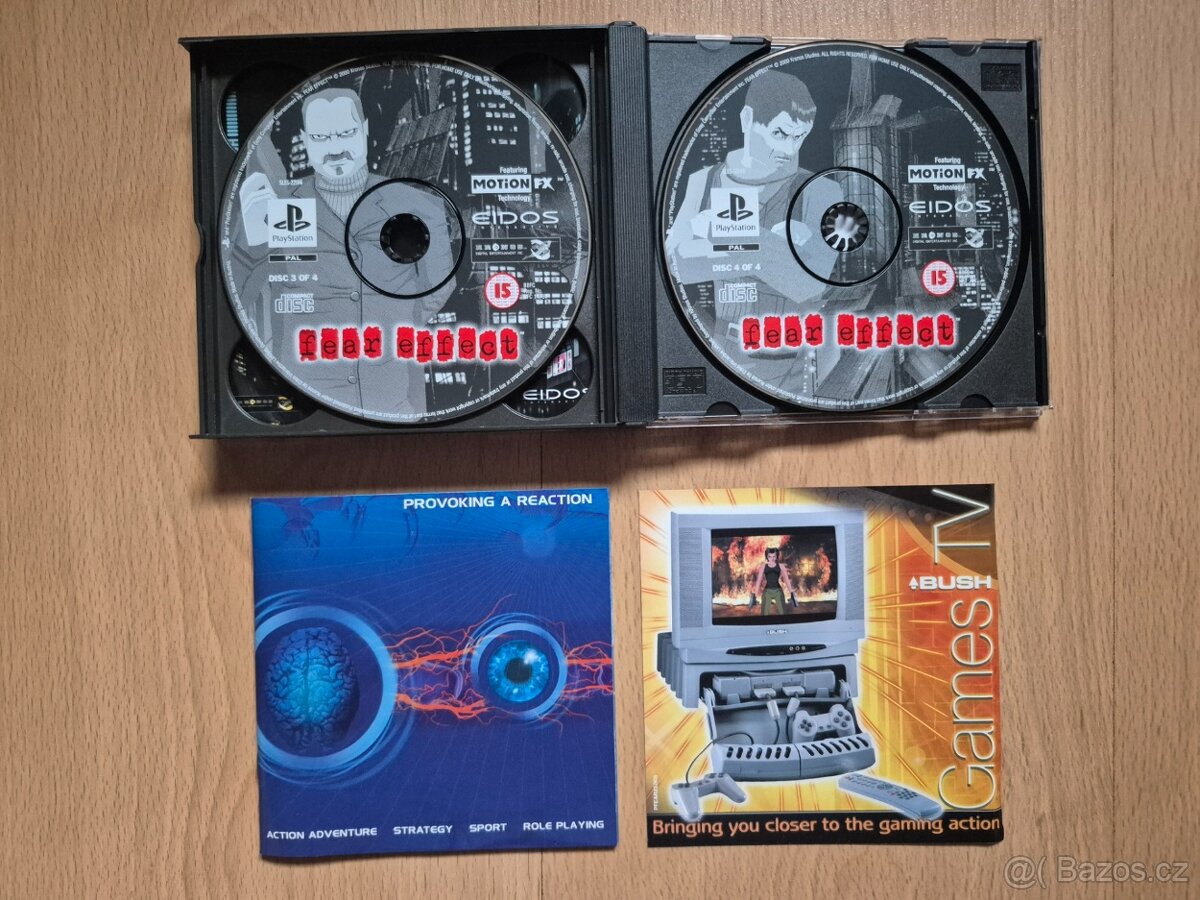 Predám hru na PS1 Fear Effect - 4