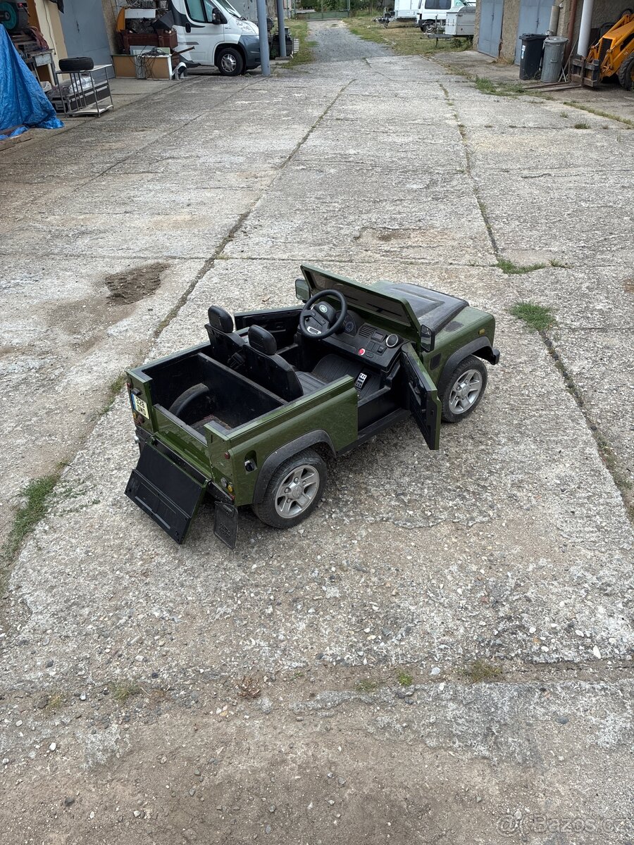 Dětské autíčko landrover defendr - 4