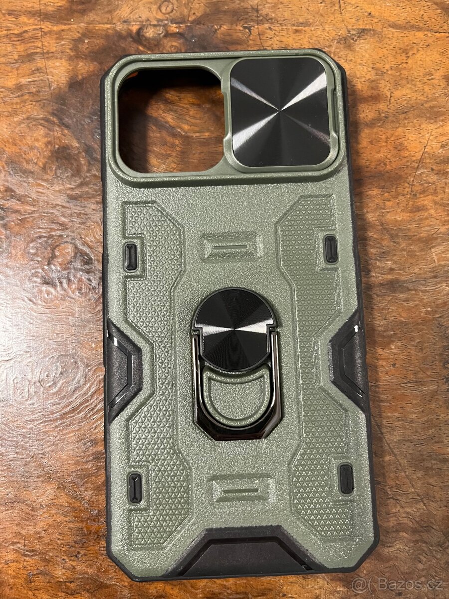 Obal na IP 13 PRO MAX -army style - 4