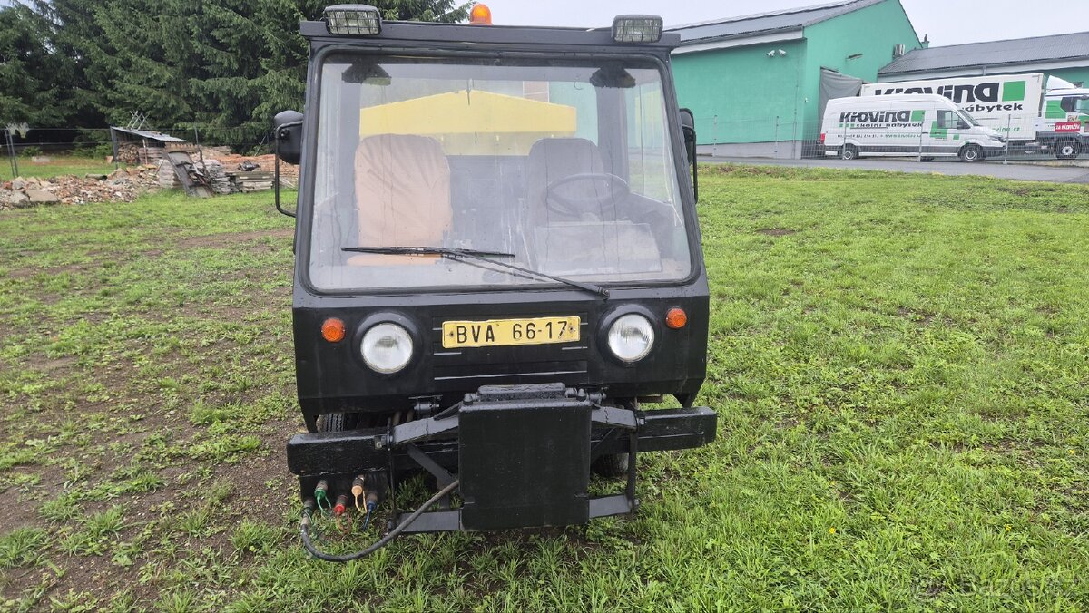 Multicar M25 s radlicí sypačem+smeták - 4