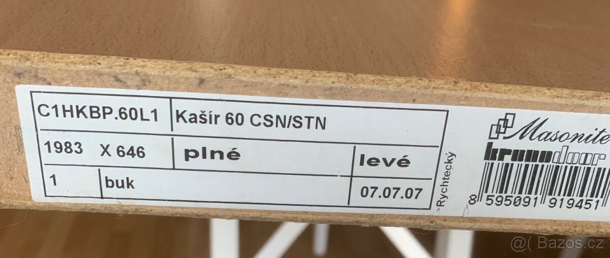 Interiérové dveře levé - 4