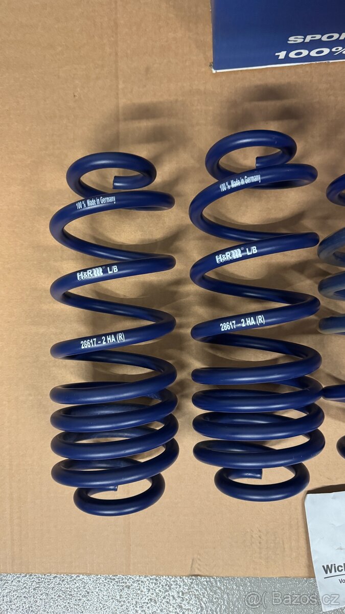 H&R pružiny pro Octavia 4 NX, 4WD, Golf 8 R Variant, ... - 4