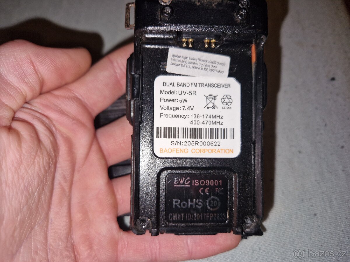 Vysílačka baofeng UV-5R - 4