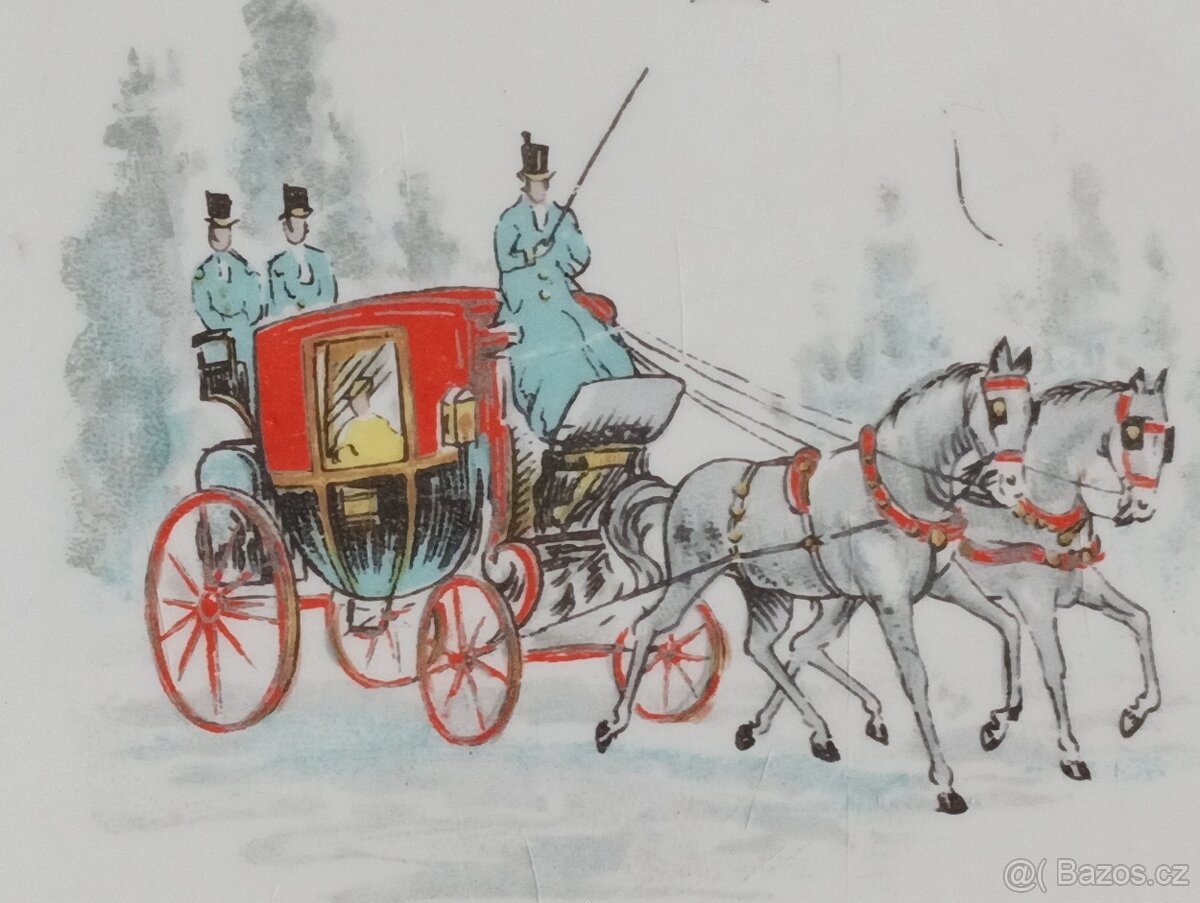 KAMENINOVÝ TÁC CÉRANORD ST. AMAND FRANCIE Z LET 1940–1955 - 4