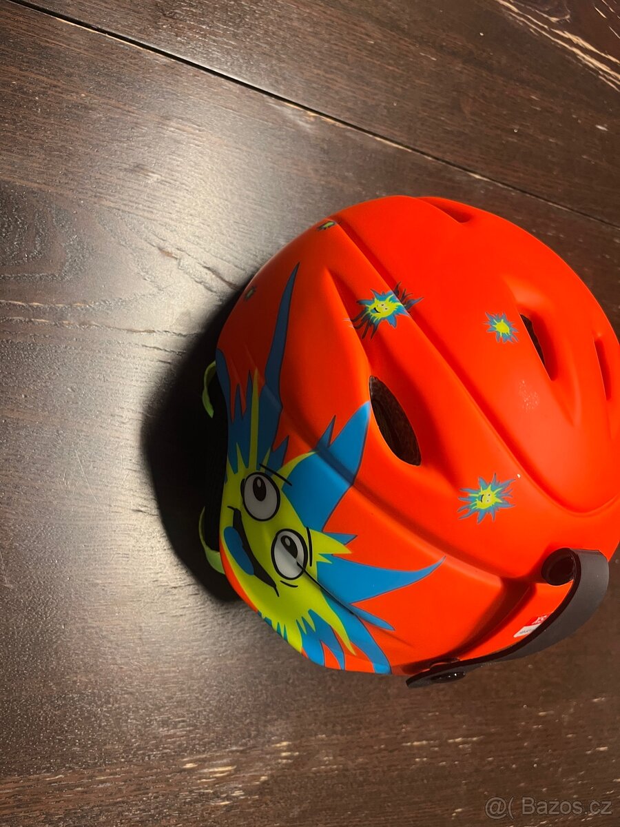 Dětská lyžařská helma Relax oranžová - 4