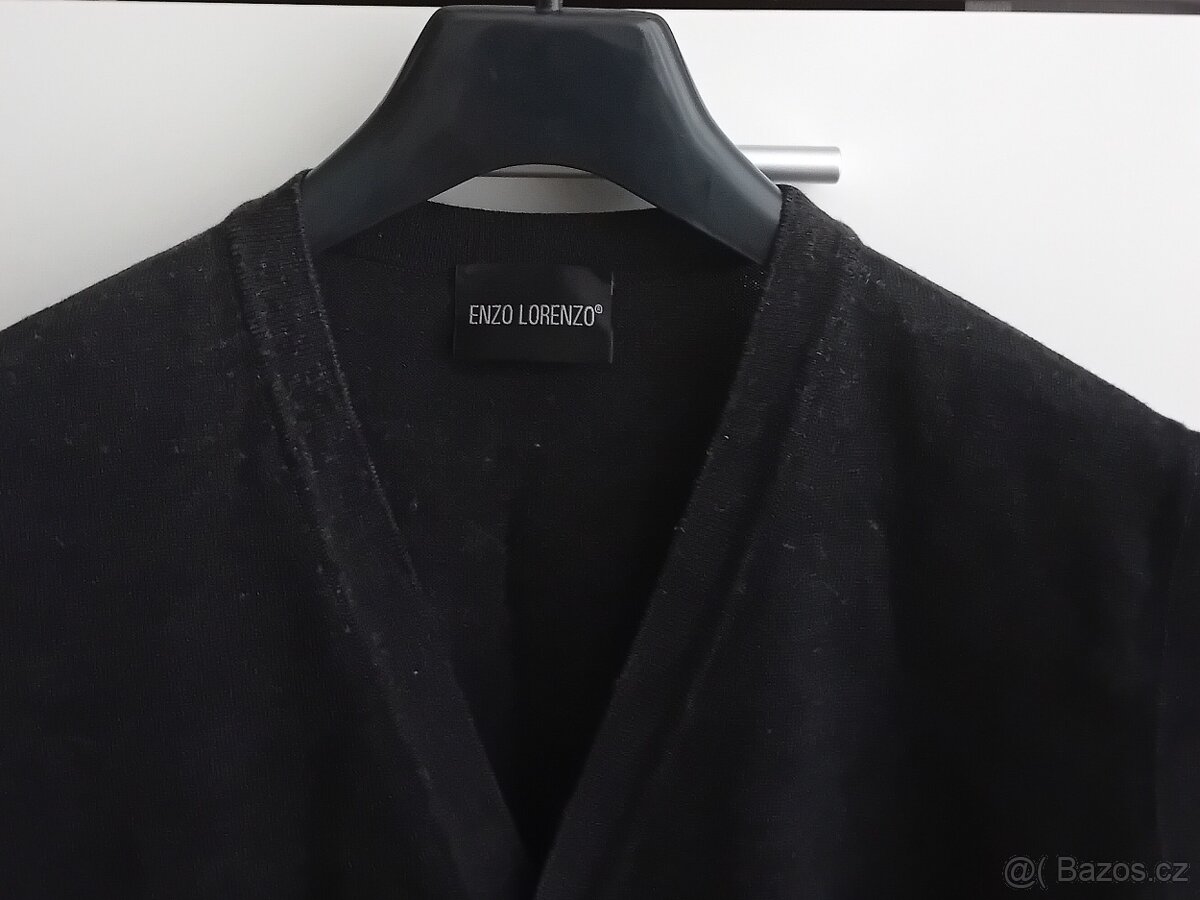 Enzo Lorenzo pánská úpletová vesta vel. L/XL vlna nová - 4