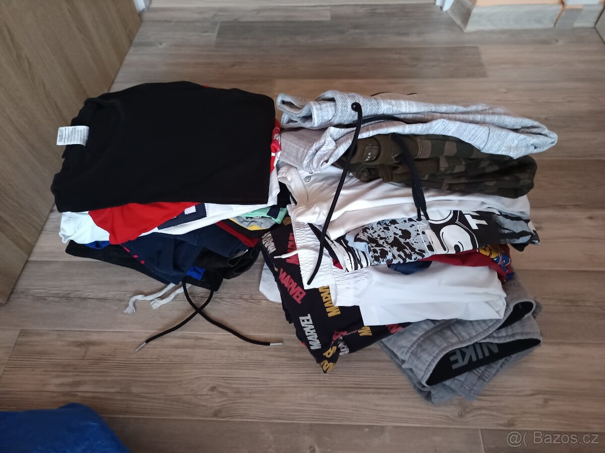 Cca. 30kg chlapeckého oblečení 11-13let - 4
