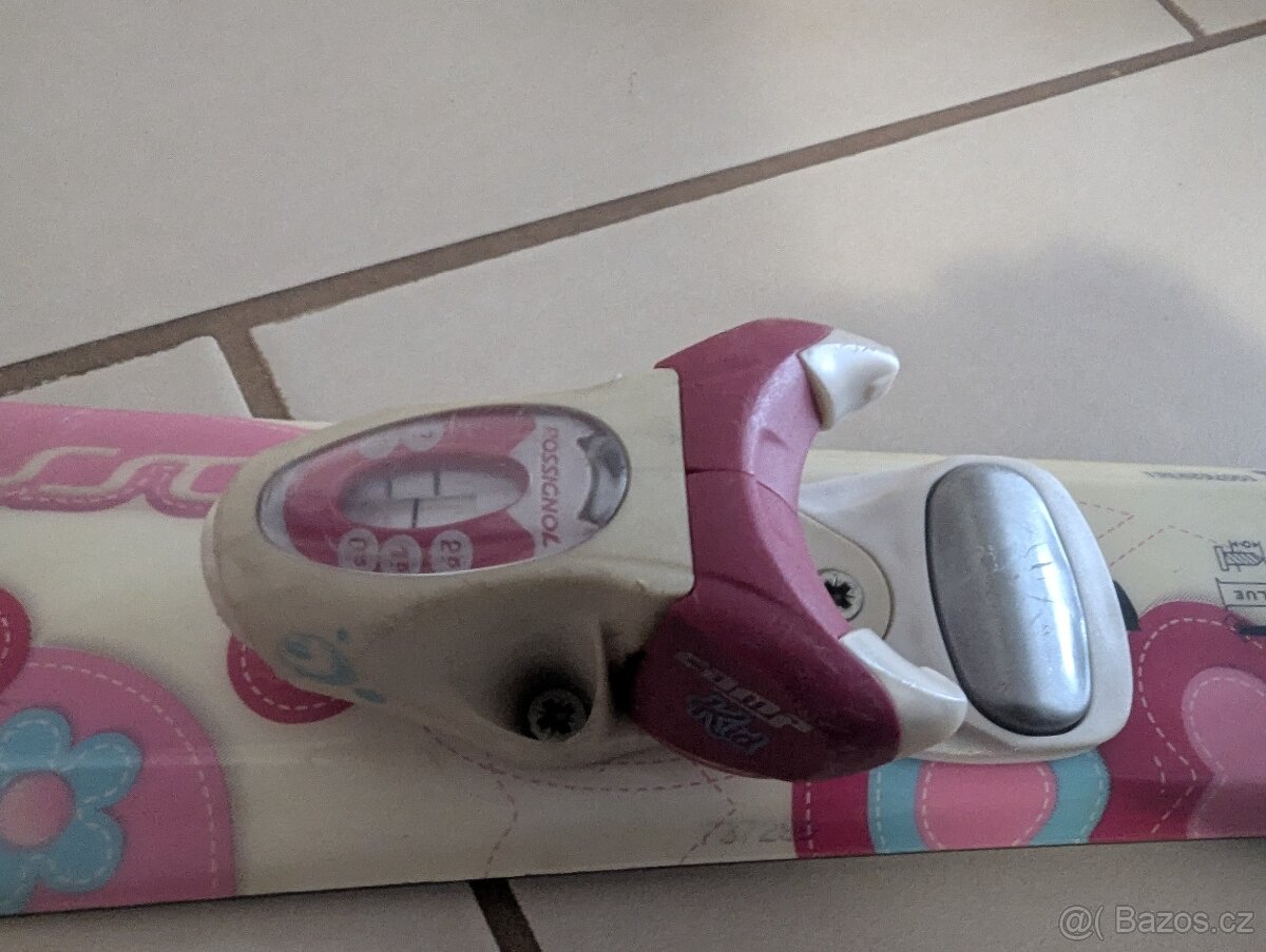 Prodám dětské lyže Rossignol Princess 67cm - 4