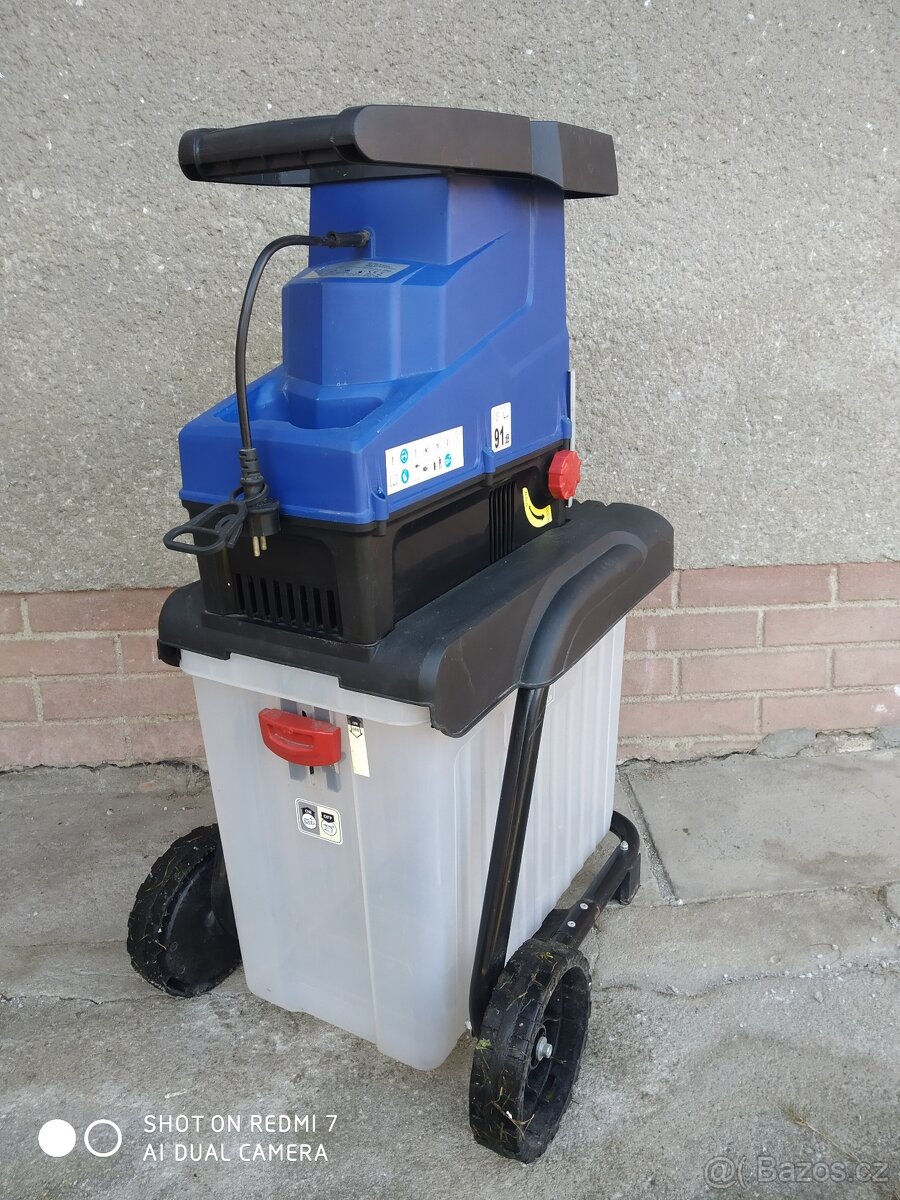 Prodám elektrický tichý Válcový drtič LUX-TOOLS E-LH-2800 - 4